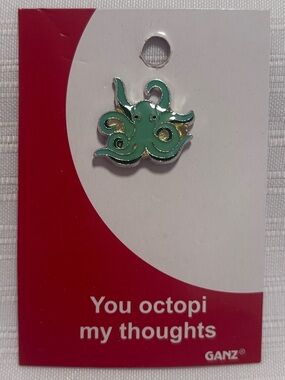 GANZ Octopus Pin